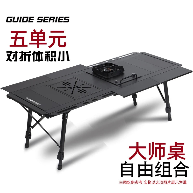 Modern Outdoor Fire Pit Dining Table | Patio & Backyard Bistro