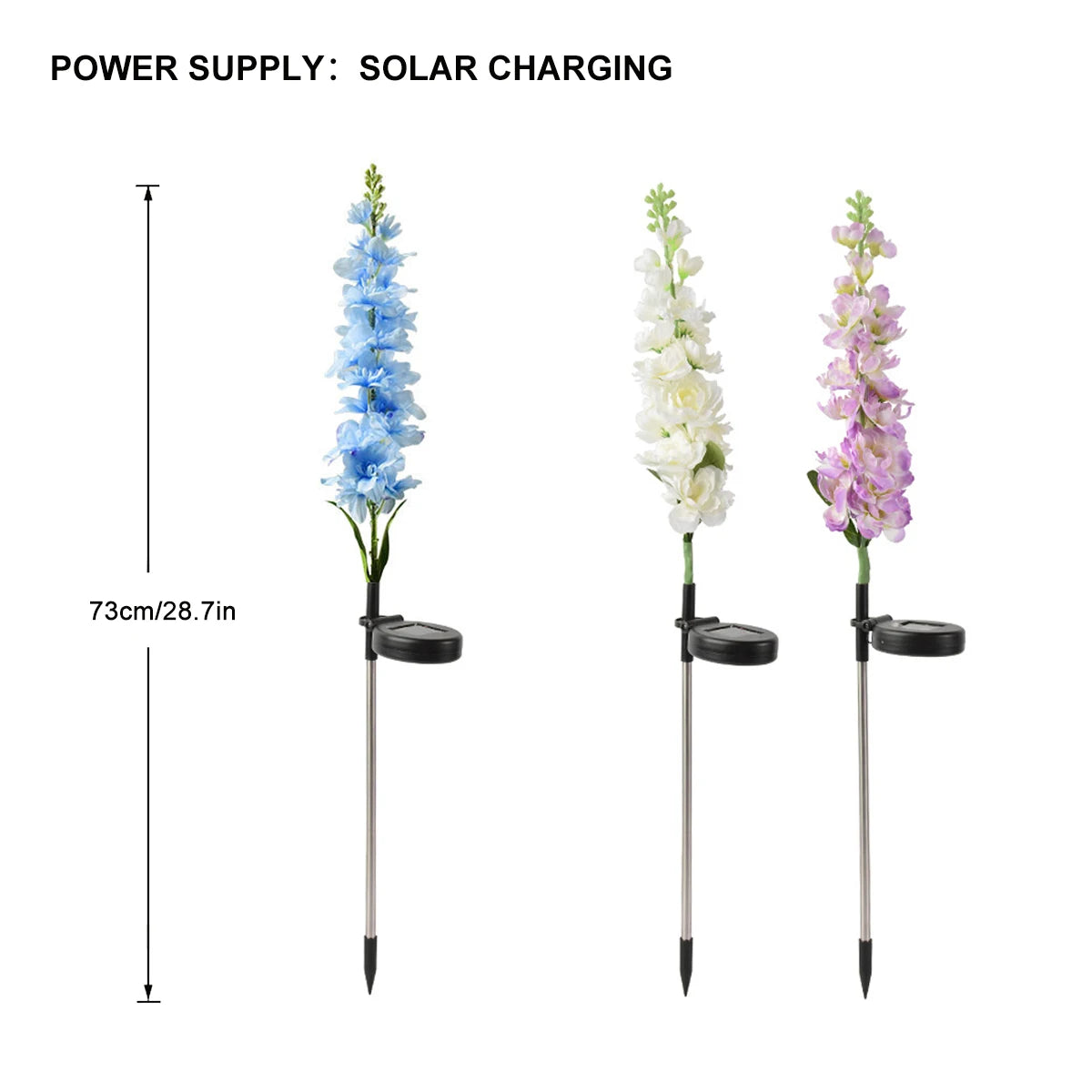 Solar Flower Garden Light | Waterproof Patio & Yard Decor