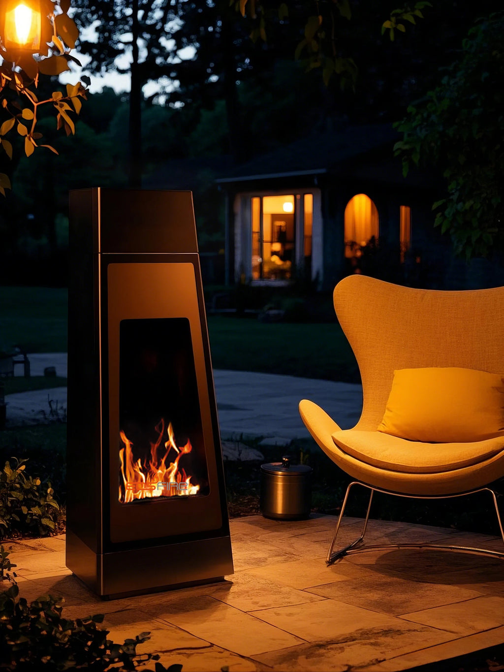 Outdoor & Indoor Garden Gas Heater | Courtyard Designer