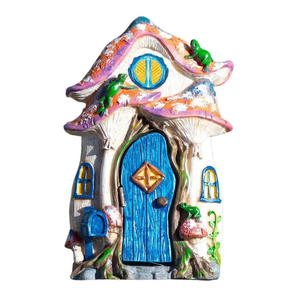 Tree Faces Decor Outdoor Mini Wood Fairy Yard House Home Decor Tabletop Ornaments For Bedroom Kids Room Living Room Child Room