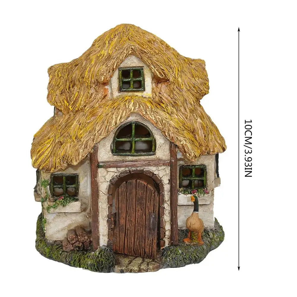 Tree Faces Decor Outdoor Mini Wood Fairy Yard House Home Decor Tabletop Ornaments For Bedroom Kids Room Living Room Child Room
