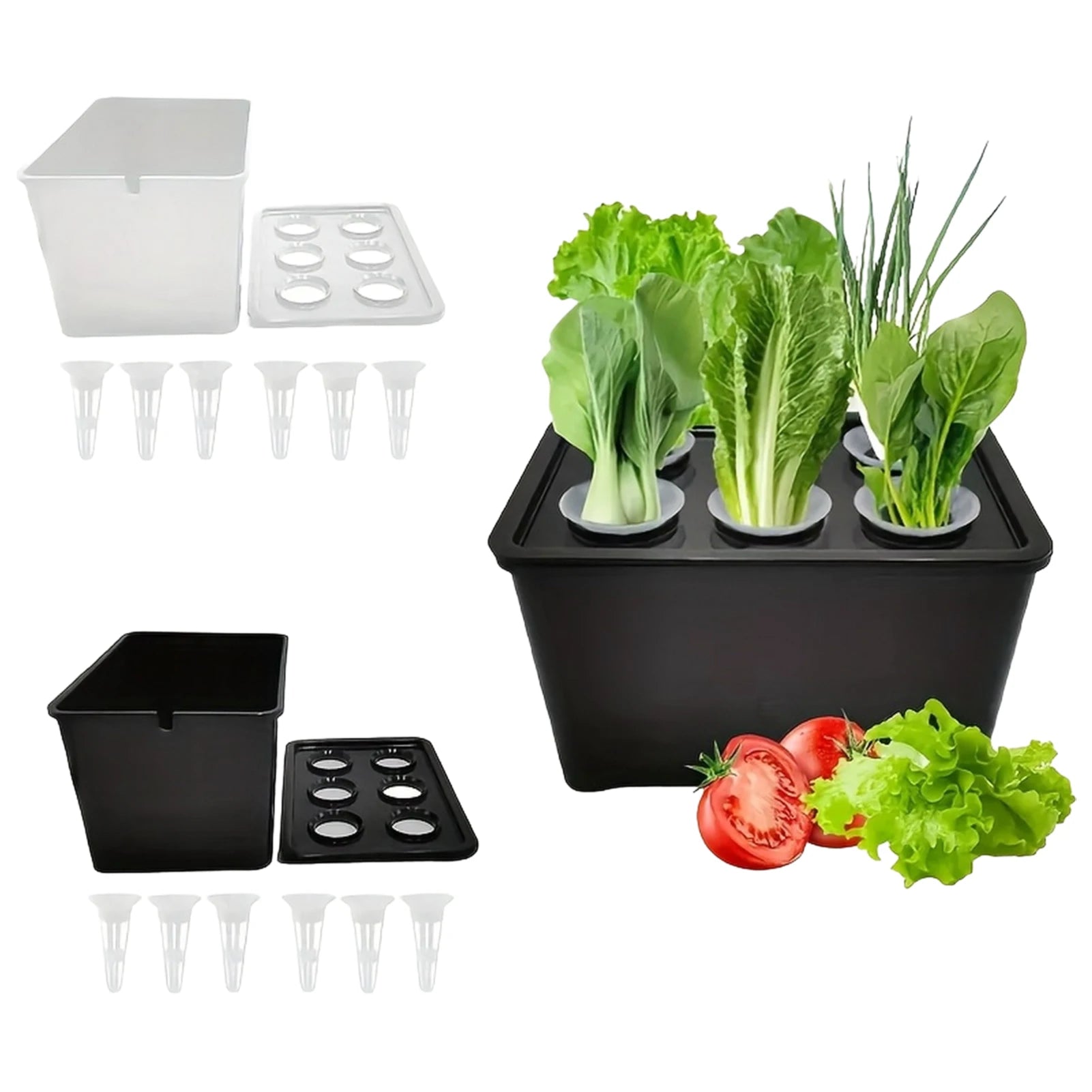 Gardening Nursery Pots Indoor Hydroponics Grower Kit Universal Hydroponic System Planting Container Gifts
