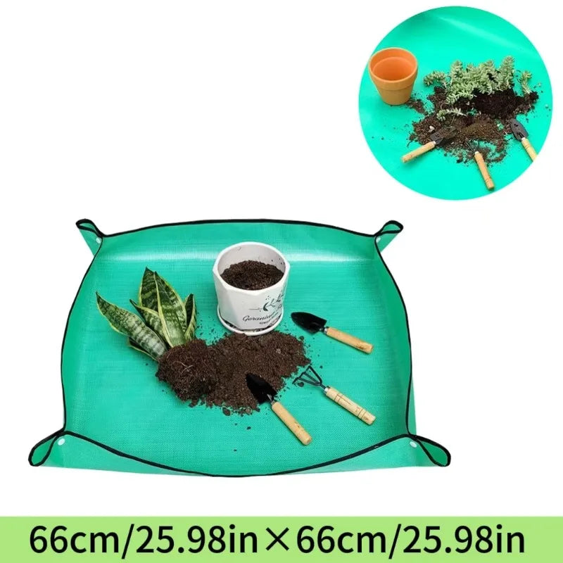 Foldable Waterproof Potting Mat | Garden Repotting & Transplanting Pad