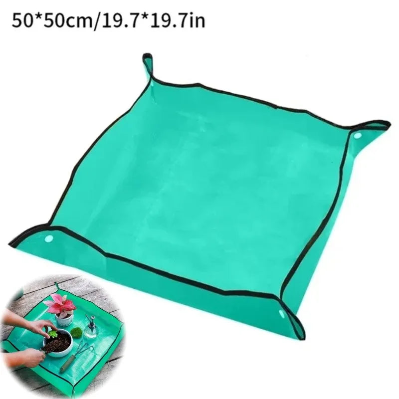 Foldable Waterproof Potting Mat | Garden Repotting & Transplanting Pad