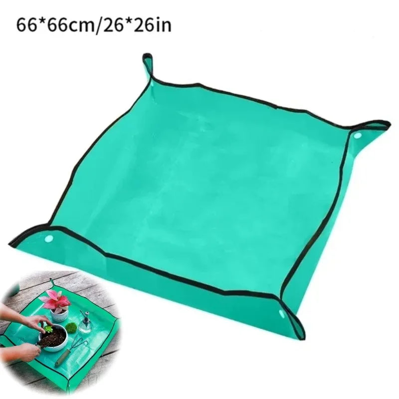 Foldable Waterproof Potting Mat | Garden Repotting & Transplanting Pad