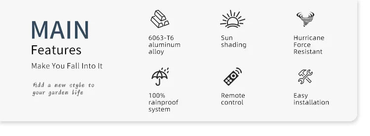 Motorized Aluminium Louvered Pergola | Modern Bioclimatic Gazebo
