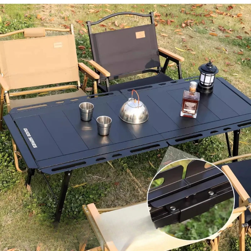 Modern Outdoor Fire Pit Dining Table | Patio & Backyard Bistro