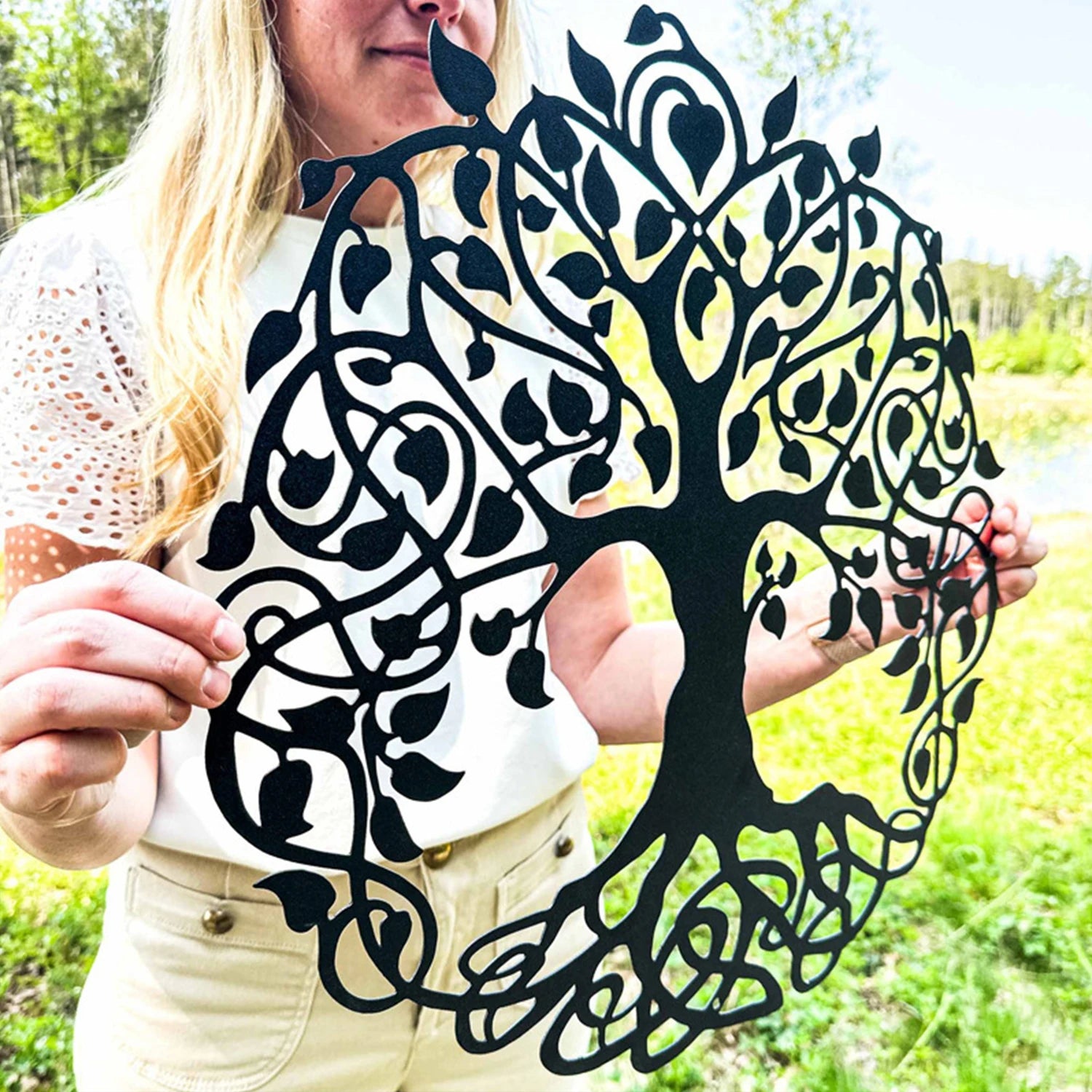 Outdoor Garden Wall Decorations Metal Outdoor Decoration Garden Fence Terrace Courtyard Flower Wall Decorations Home Decorations