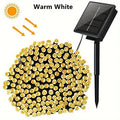 Outdoor Solar Light String LED Christmas Decoration,light String Solar Fairy Light Garden Christmas Decoration Light