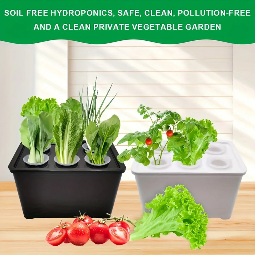 Gardening Nursery Pots Indoor Hydroponics Grower Kit Universal Hydroponic System Planting Container Gifts