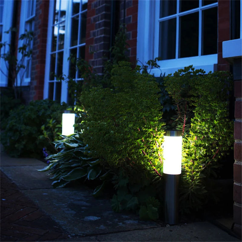 Stainless Steel Solar Path Light | Garden & Driveway Decor