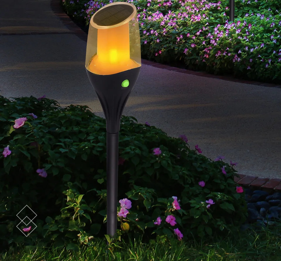Solar LED Landscape Path Lamp | Waterproof Yard & Patio Light