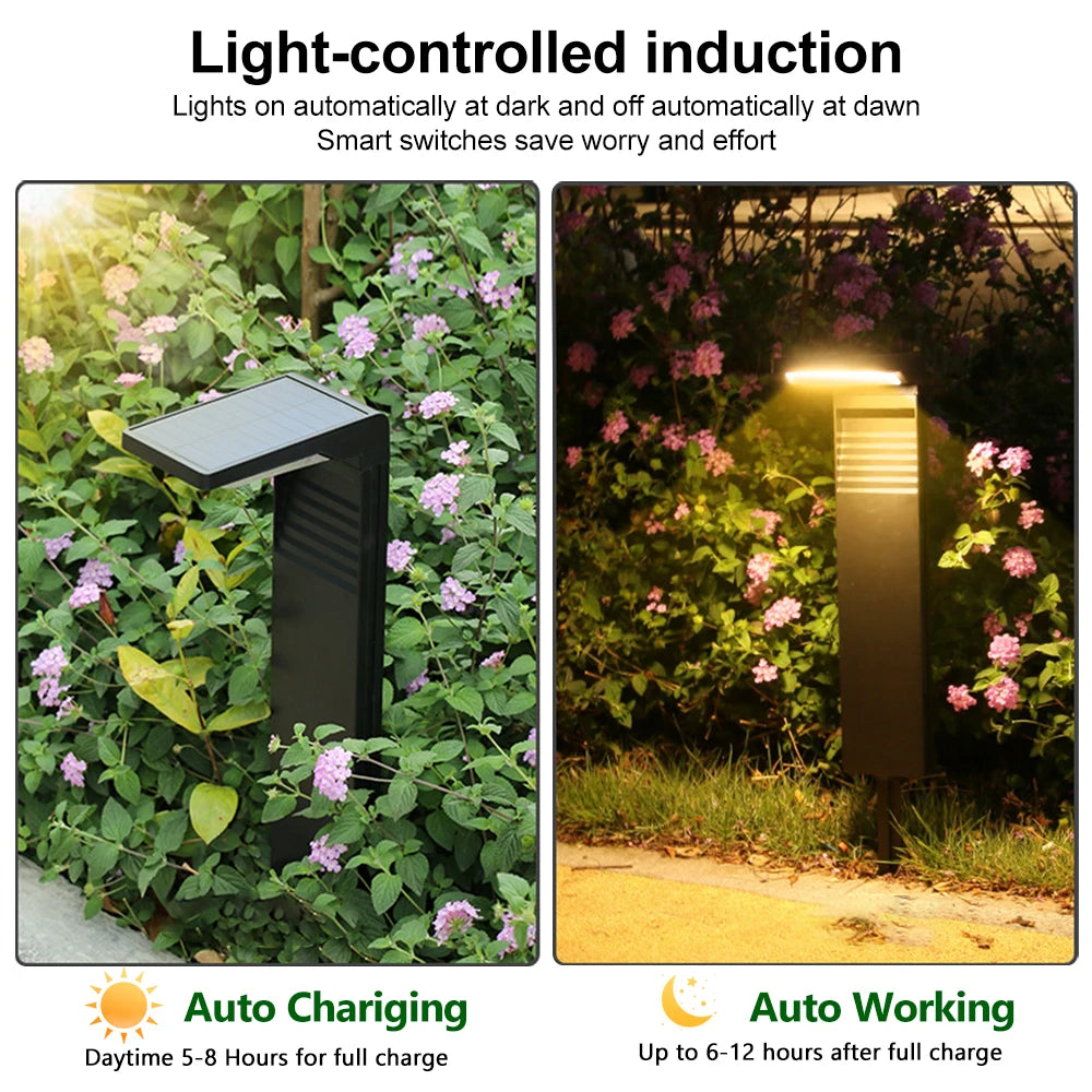Solar Pathway Lamp | Waterproof Outdoor Landscape Light