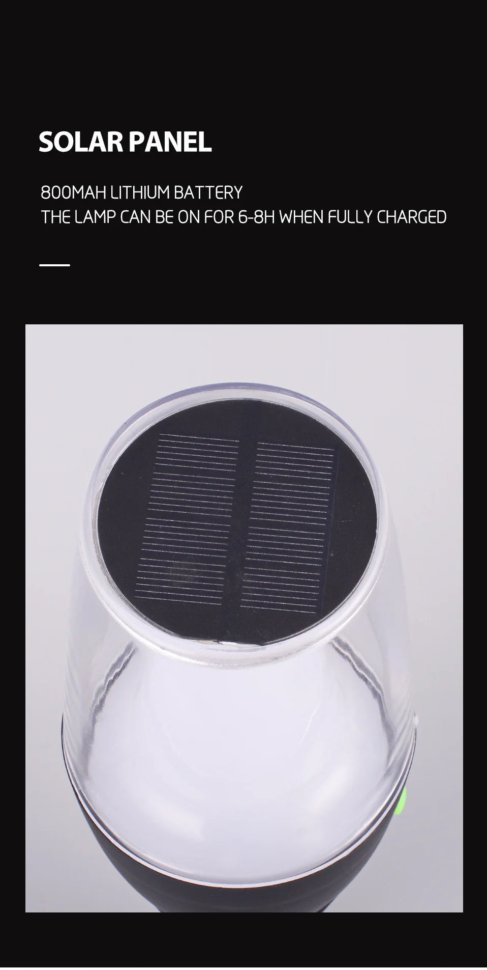 Solar LED Landscape Path Lamp | Waterproof Yard & Patio Light