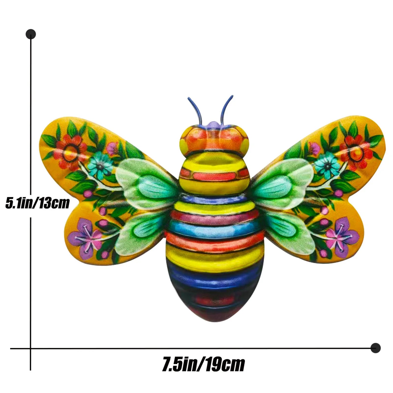 Beautiful Iron  Hanging Metal Wall Decor s Wall Art Outdoor Decoration for Courtyard Garden Kindergarten Lawn