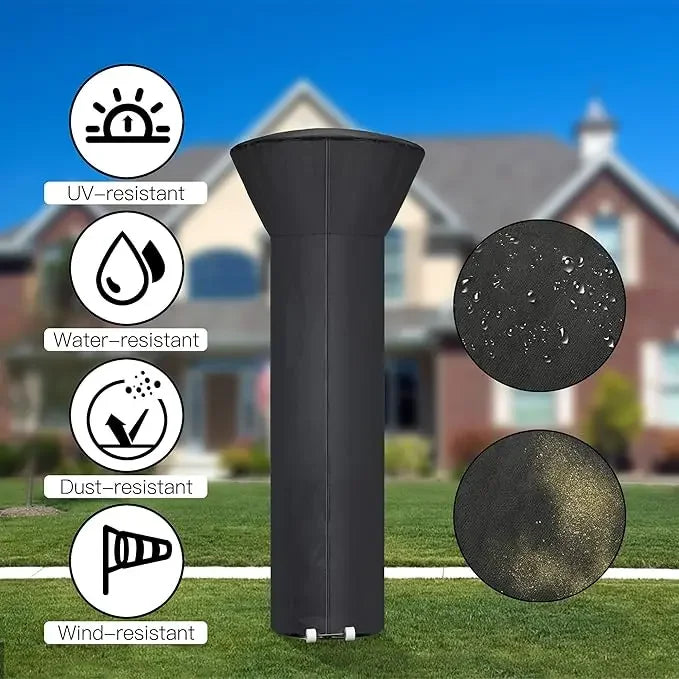 Vertical Patio Heater Cover | Waterproof & Dustproof Protector