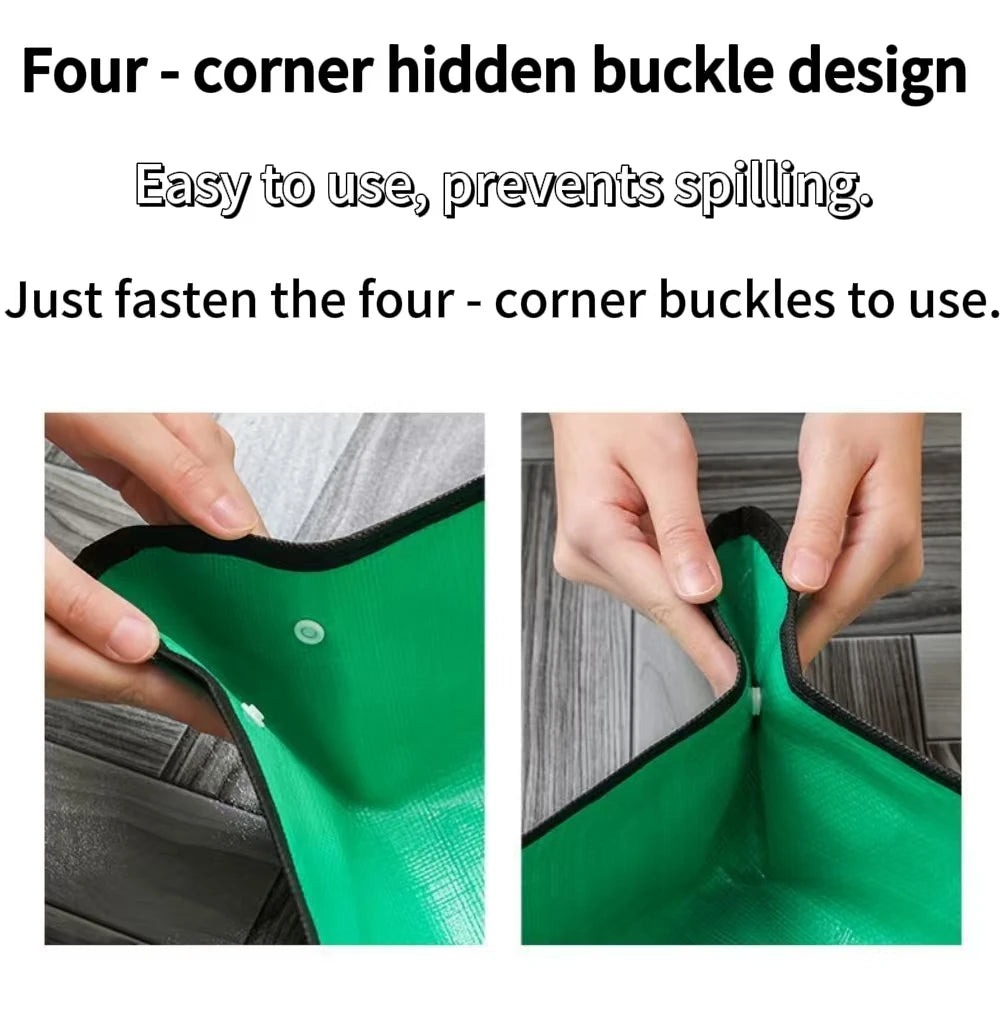 Foldable Waterproof Potting Mat | Garden Repotting & Transplanting Pad