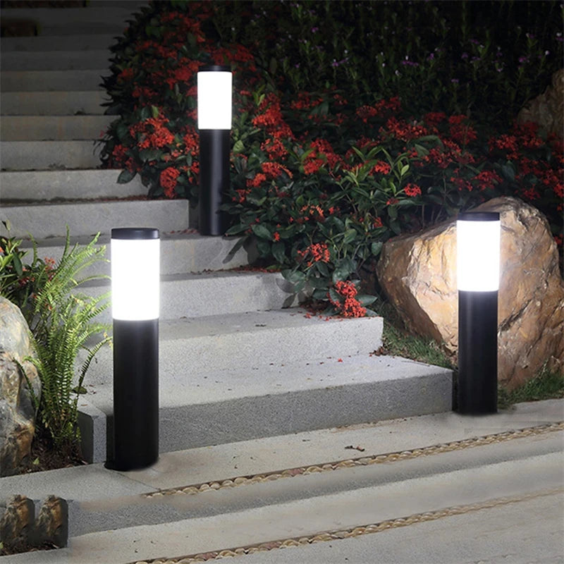Stainless Steel Solar Path Light | Garden & Driveway Decor