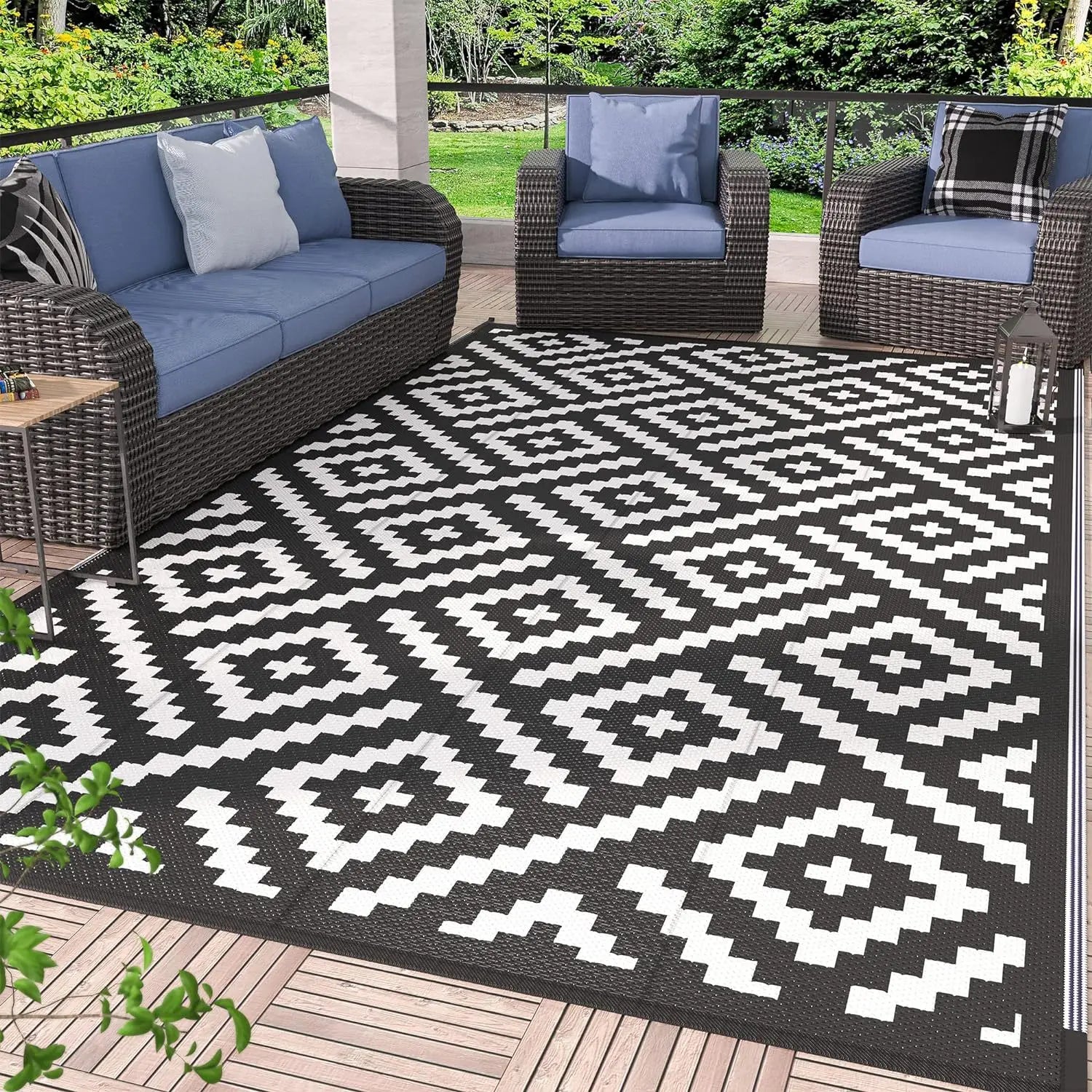Waterproof Outdoor Rug & Picnic Mat | Patio, Camping & Garden