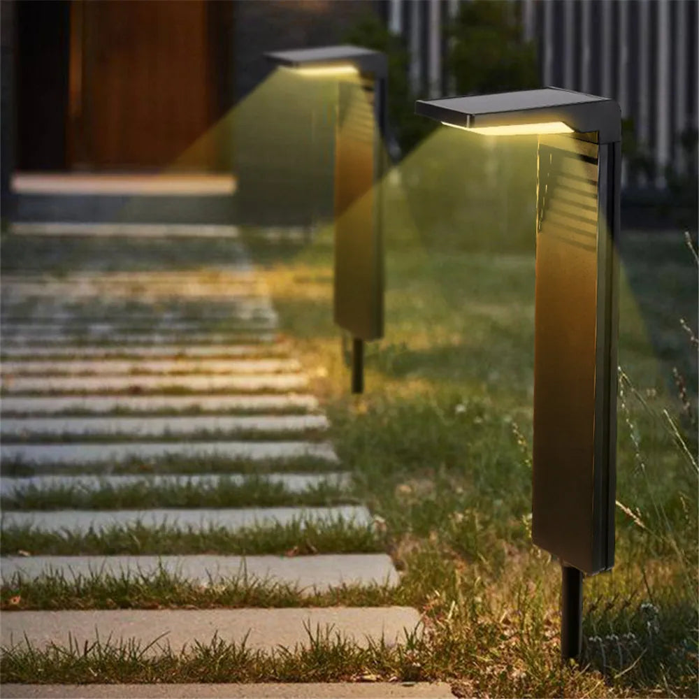 Solar Bollard Garden Light | IP65 Waterproof Pathway Lamp