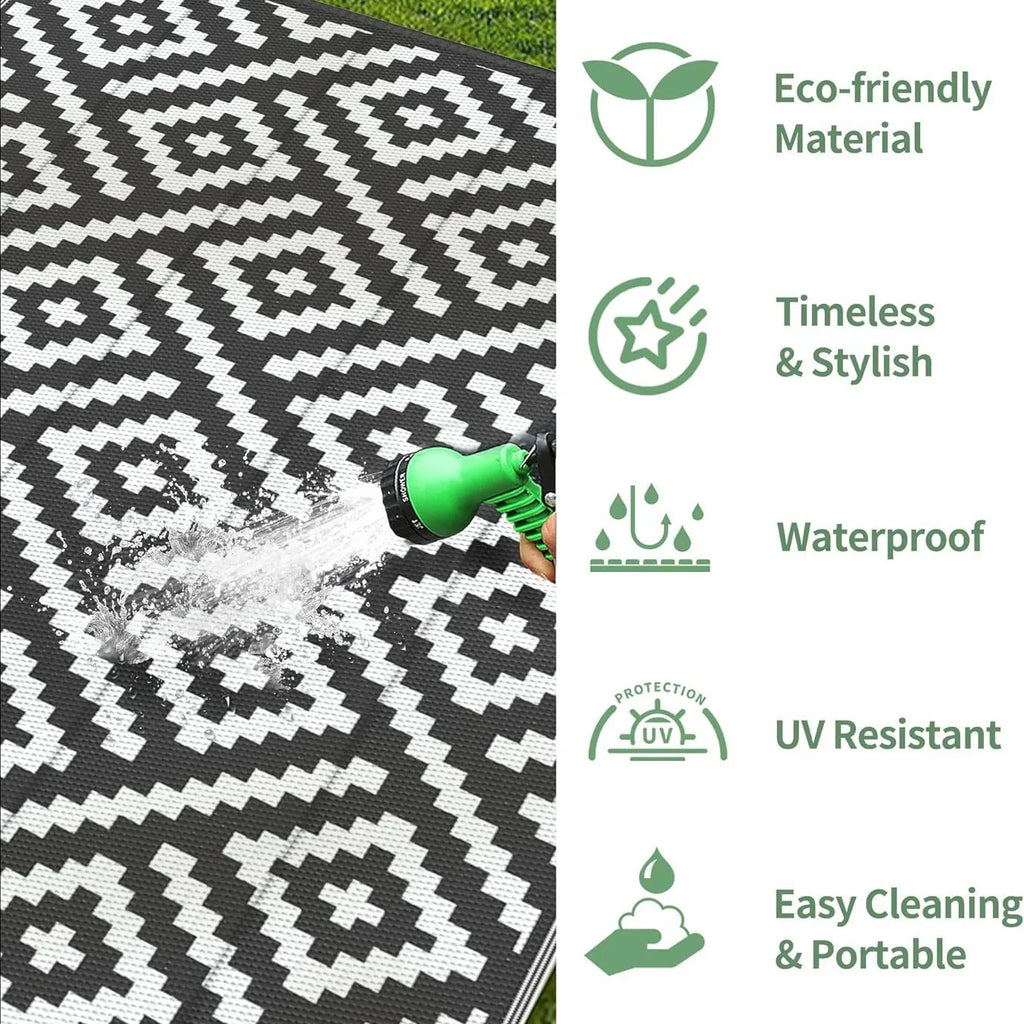 Waterproof Outdoor Rug & Picnic Mat | Patio, Camping & Garden