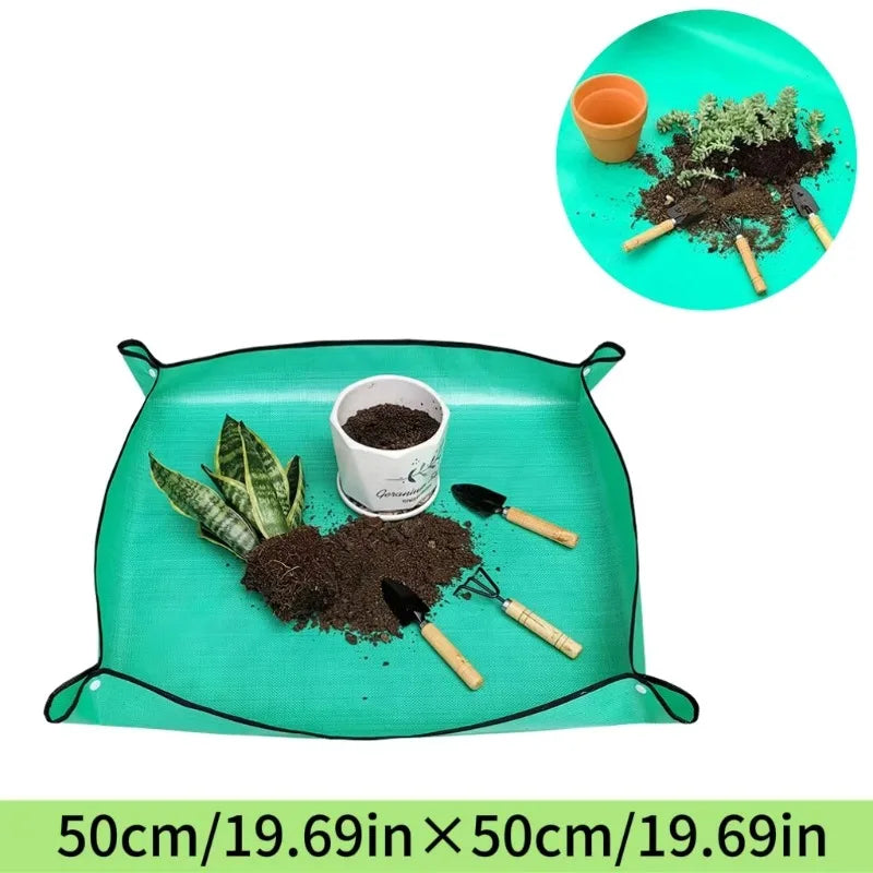 Foldable Waterproof Potting Mat | Garden Repotting & Transplanting Pad