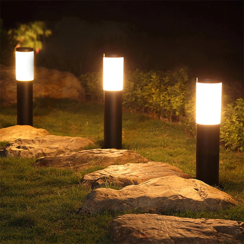 Stainless Steel Solar Path Light | Garden & Driveway Decor