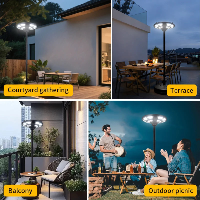 Movable Solar Garden Light | Energy-Saving Outdoor Lamp
