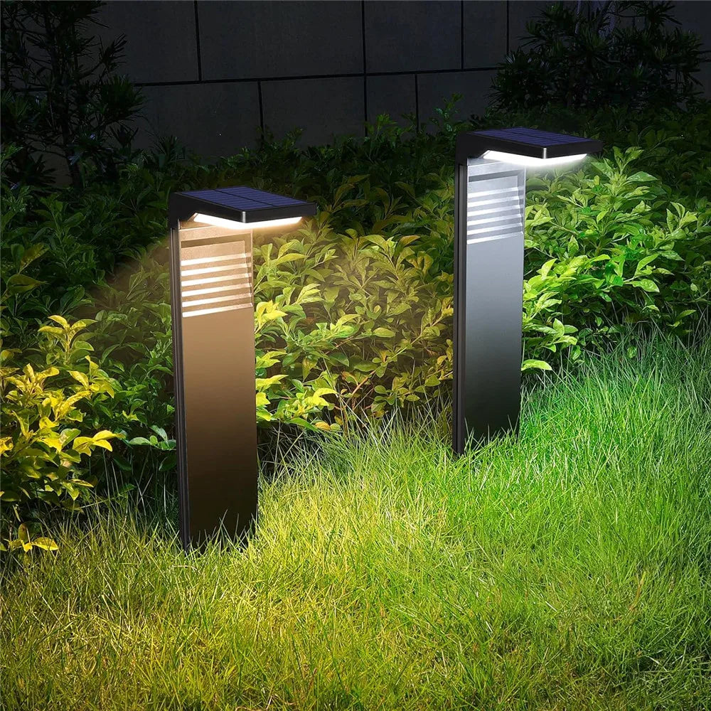Solar Bollard Garden Light | IP65 Waterproof Pathway Lamp