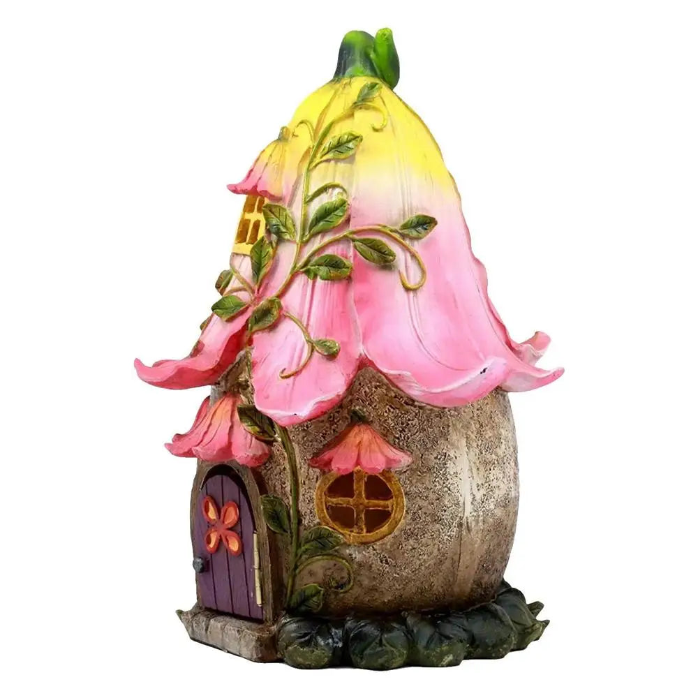 Tree Faces Decor Outdoor Mini Wood Fairy Yard House Home Decor Tabletop Ornaments For Bedroom Kids Room Living Room Child Room