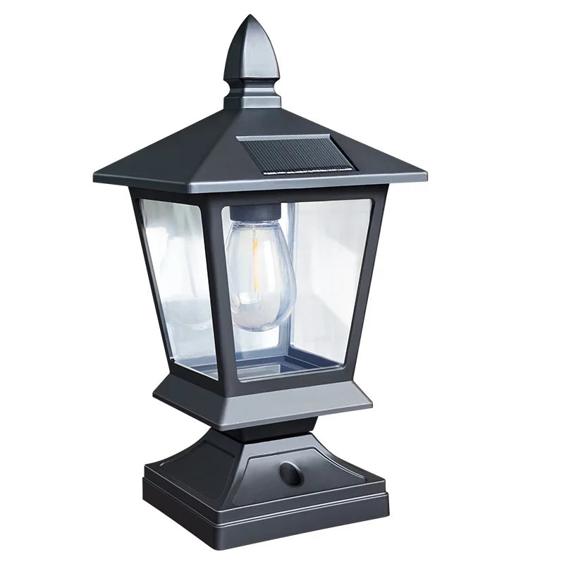House-Shaped Solar Courtyard Lamp | Waterproof Garden Light