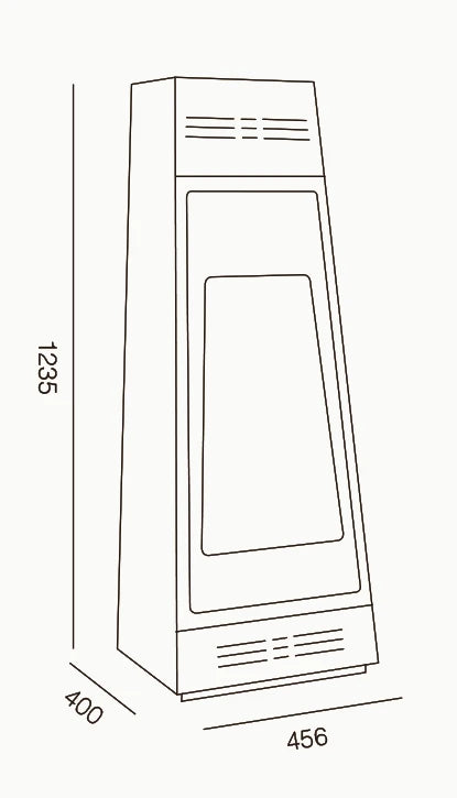 Outdoor & Indoor Garden Gas Heater | Courtyard Designer