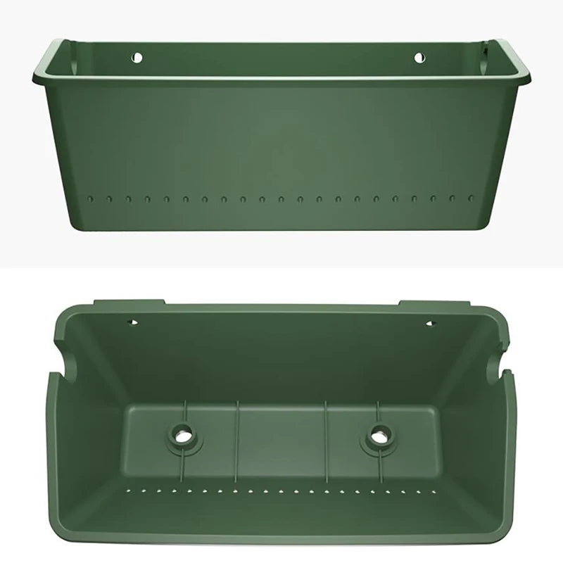 Garden Outdoor Plant Wall Flower Pot Container Wall Hanging Vertical Green
